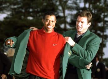 25 years on - Tiger Woods wins The Masters for maiden Major