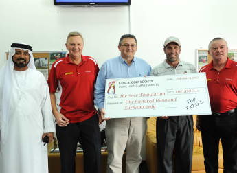 FOGGS Society makes Donation to Seve Foundation