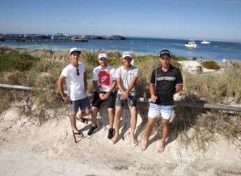 Just another day in WA for Olesen and co.