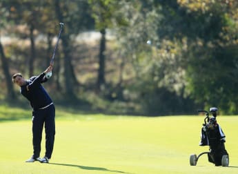 Sam ready to play it again in Aviemore