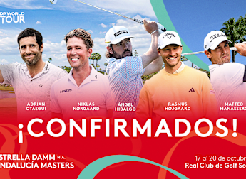 DP World Tour winners confirmed for Estrella Damm N.A. Andalucía Masters