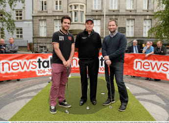 Lowry ‘putts’ Newstalk presenters to the challenge