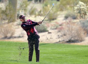 Poulter on the back foot