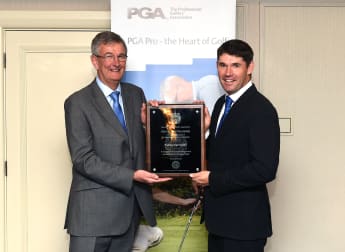 Harrington wins PGA Recognition Award