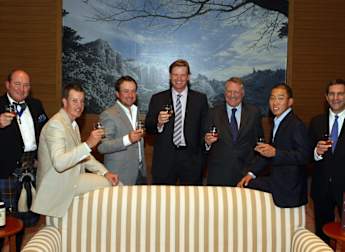 Toasting the start of the Ballantine's Championship
