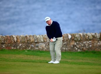 Windswept Woosnam plants target on Cesar's back