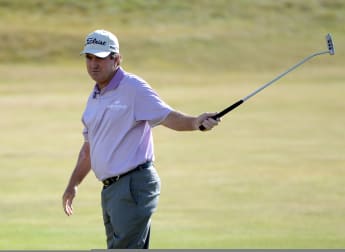 Back from the brink Sauers leads at Royal Birkdale