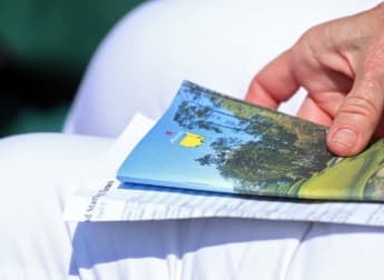 On the tee: the Masters