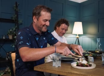Players sample special Fusion Menu created to celebrate Genesis Scottish Open