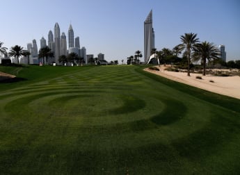 On target at Emirates Golf Club