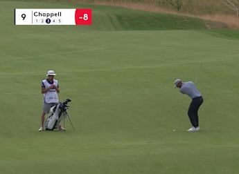 Kevin Chappell | D+D REAL Czech Masters Round 3 | 9th Hole