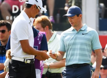 Li and McIlroy going toe-to-toe in the desert