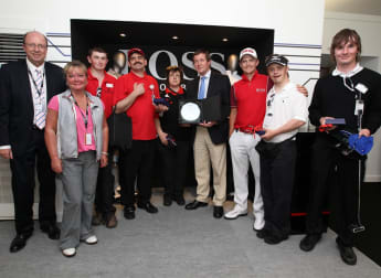 Tenth anniversary visit for Special Olympics Athletes