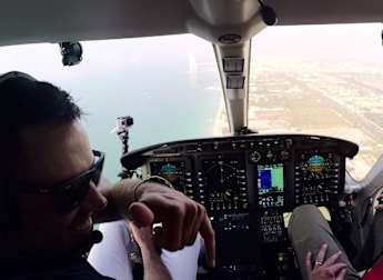 Charl Schwartzel's Dubai commute