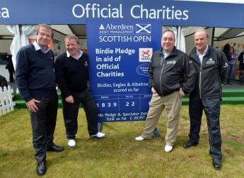 Official Charities thank Aberdeen Asset Management Scottish Open for support