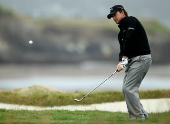 McDowell in contention at Pebble Beach