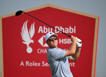 Aaron Cockerill makes ace in opening round at Yas Links