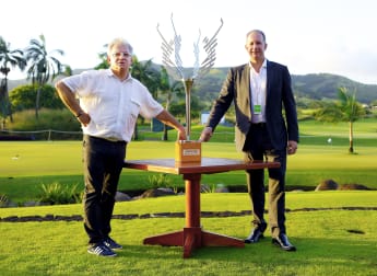 AfrAsia Bank Mauritius Open trophy unveiled