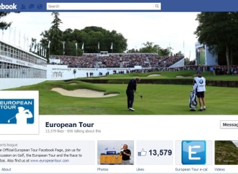 Be part of The European Tour with our new Facebook Timeline