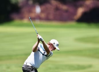 Harding hits the front