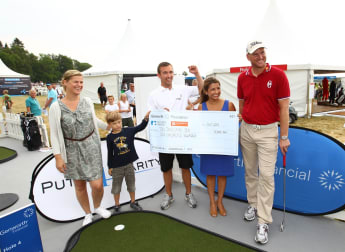 Family fun for Putts4Charity Challenge