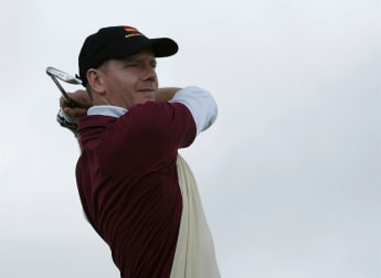 Storgaard storms to joint lead in Denmark