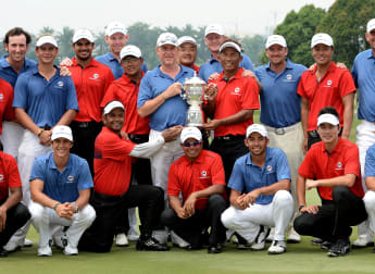 Asia battle back to share the spoils