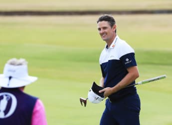 Justin Rose and Justin Timberlake team up in Scotland