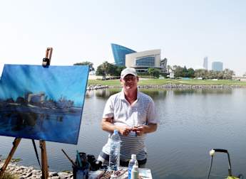 Picture perfect setting at Grand Final