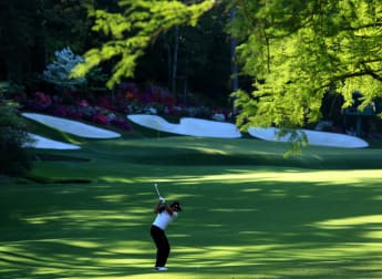 Day on top at Augusta