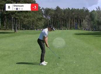 Stenson Round 2 Hole 8