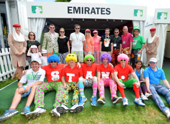 Colourful Day at the Irish Open