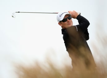 On the tee: at the Aberdeen Asset Management Scottish Open