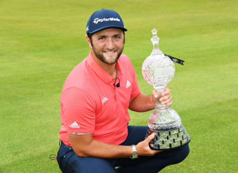 Rahm claims Rolex Series hat-trick in Ireland