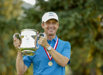 Toms denies Jiménez to claim maiden Senior Major Championship