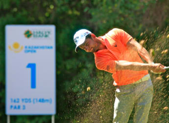 Gros eyeing glory as he shares Kazakhstan lead