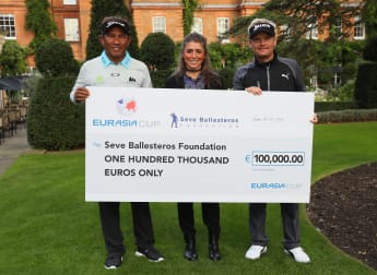 EurAsia Cup gives back to Seve Ballesteros Foundation