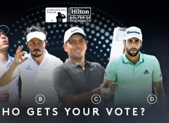 Vote for your Hilton Golfer of the Month for May