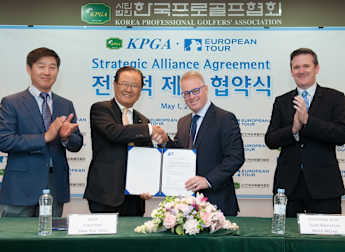 European Tour signs Strategic Alliance with Korea Professional Golfers’ Association