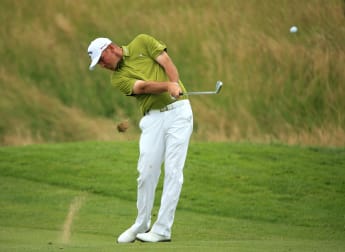 Björn hits the front