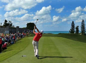 Harrington charges ahead in Bermuda