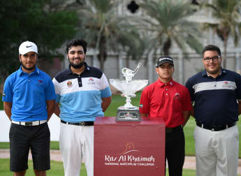 UAE National Team Members enjoy thrilling day at Al Hamra Golf Club