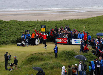 Beef steals the show at Troon