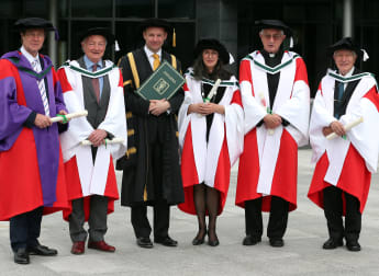 O’Grady given Honorary Doctorate of Laws