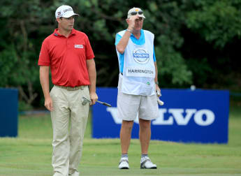 Harrington hails stand-in caddie