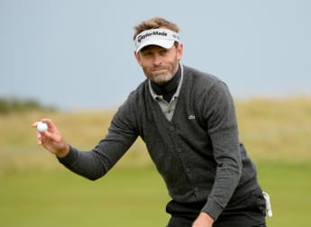 Jacquelin holds halfway advantage