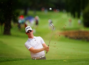 Stone on a roll at stormy Glendower