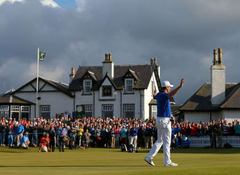 With this win - Justin Rose