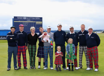 Golf fans turn ‘Tartan Wednesday’ into a memorable day