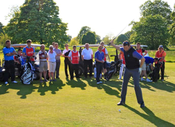 Harmison and Gough inspired by disabled golfers